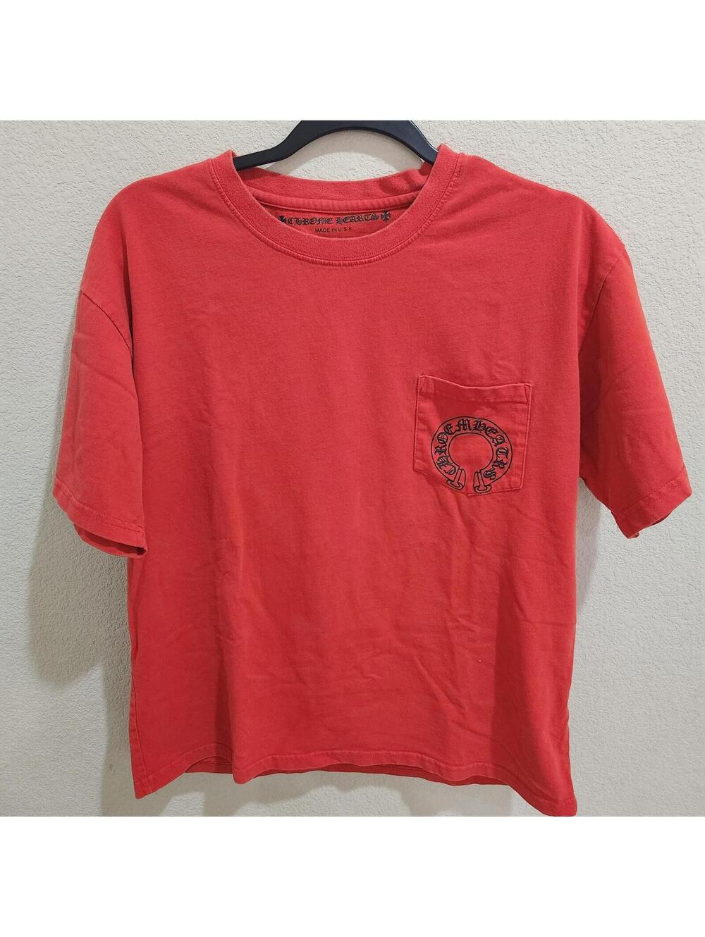 Chrome Hearts Matty Boy Chomper Red Tee Shirt made in USA Size Medium RARE